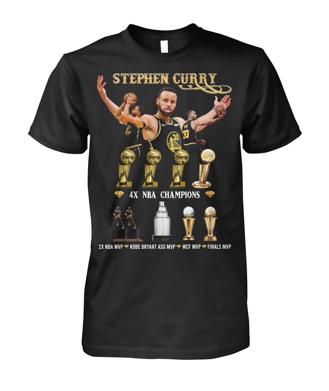 Stephen Curry 4xl NBA Champions Shirt