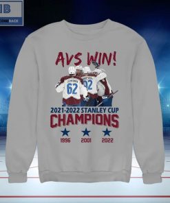 AVS Win 2021 2022 Stanley Cup Champions Shirt