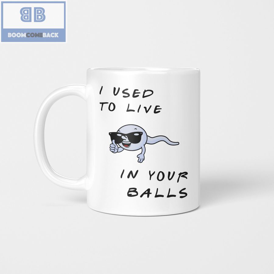 Sperm I Used To Live In Your Balls Mug