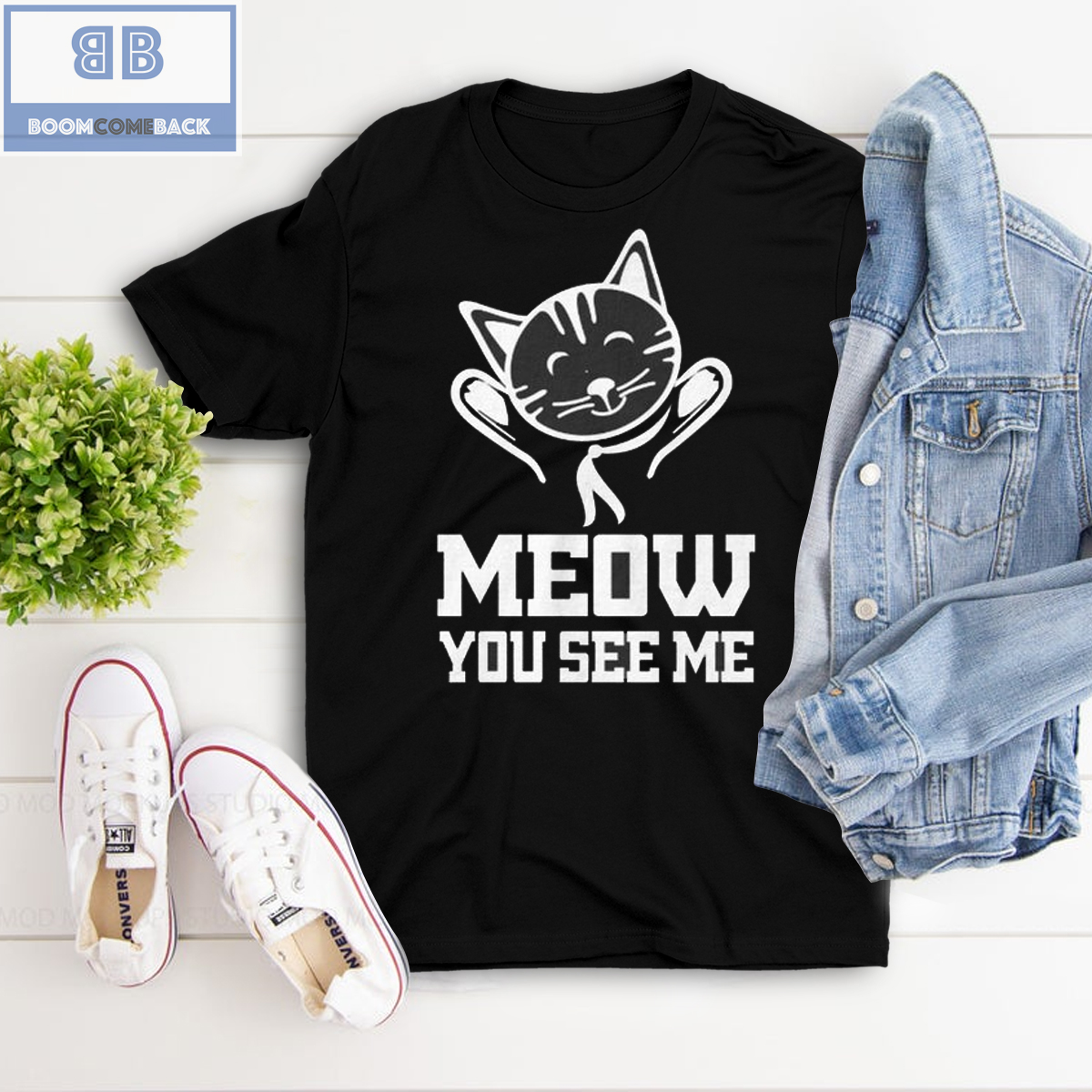 Cat Meow You See Me Shirt