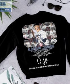 Aaron Judge 99 Thank You For The Memories Shirt