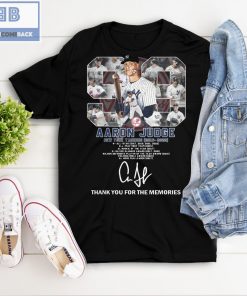 Aaron Judge 99 Thank You For The Memories Shirt
