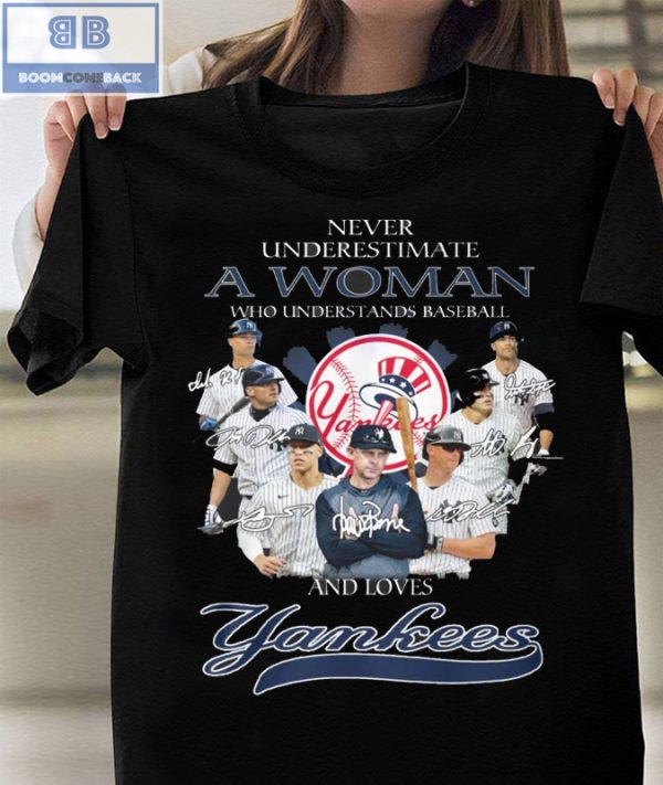 Never Understand Who Understand Baseball And Loves Yankees Signature Players Shirt