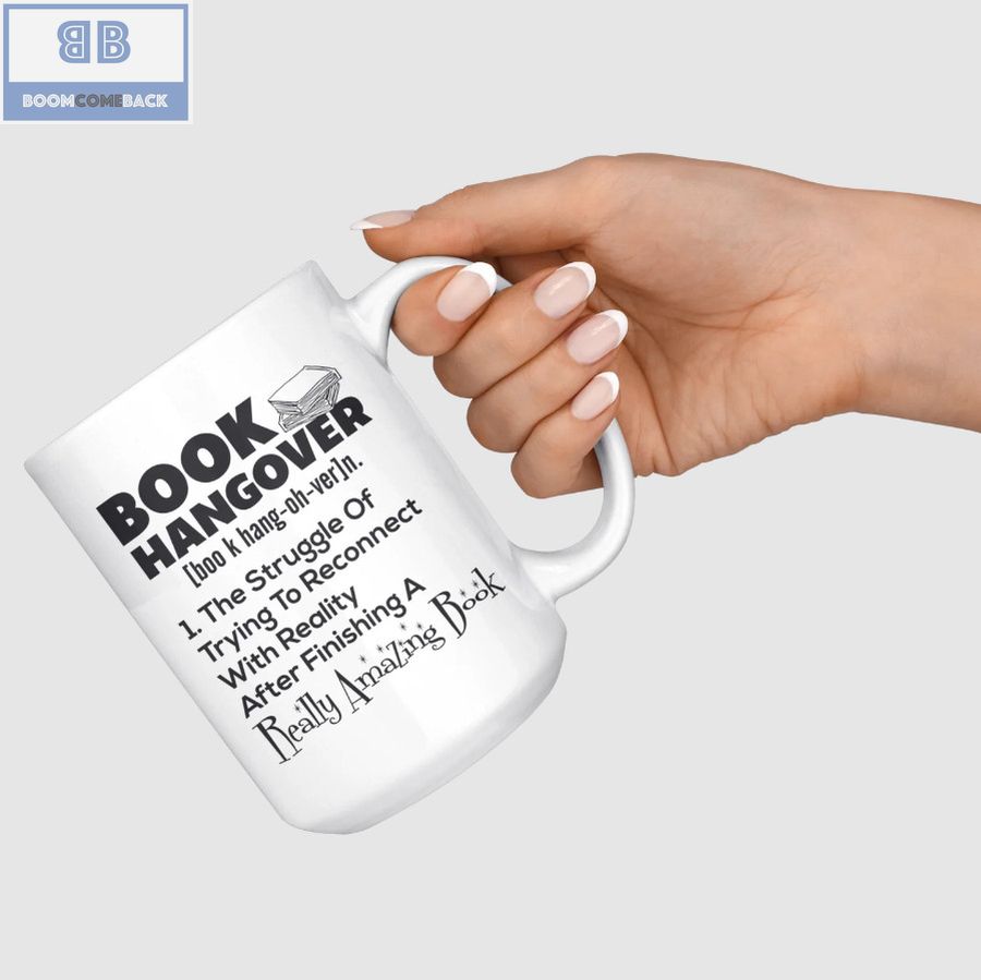 Book Hangover White Mug