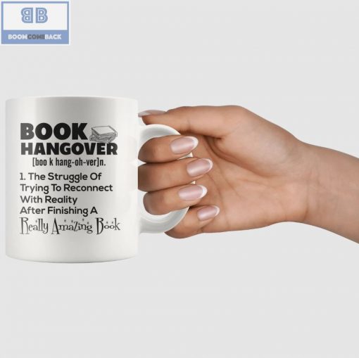 Book Hangover White Mug