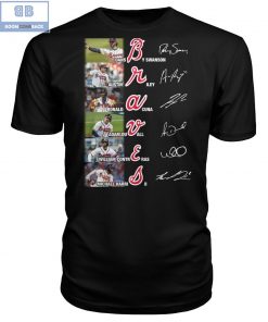 Player Signatures Braves Dans Austin Shirt