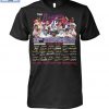 Braves 151th Anniversary Thank You For The Memories Signatures Shirt