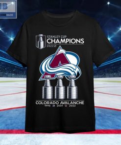 Colorado Stanley Cup Champions 1996 2001 2022 Shirt
