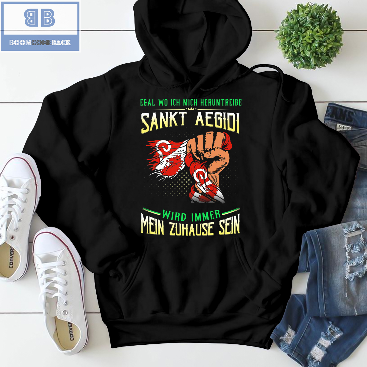 Egal Wo Ich Mich Herumtreibe Sankt Aegidi Shirt