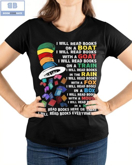 I Will Read Books Shirt