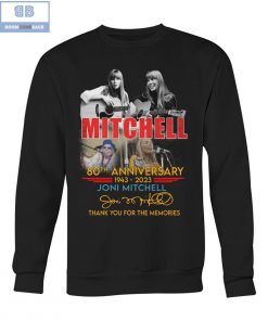 Mitchell 80th Anniversary 1943 2023 Thank You For The Memories Shirt
