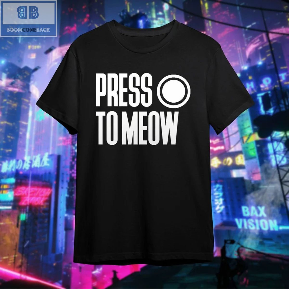 Press O To Meow Shirt