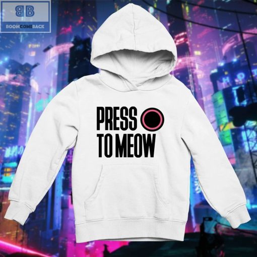 Press O To Meow Shirt