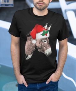 Santa Donkey Christmas Shirt