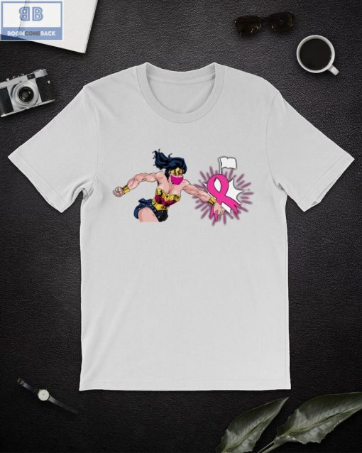 Wonder Woman Breast Cancer Awareness Shirt