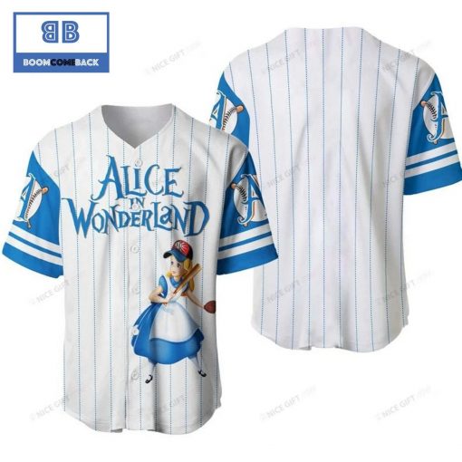 Alice In Wonderland Baseball Jersey