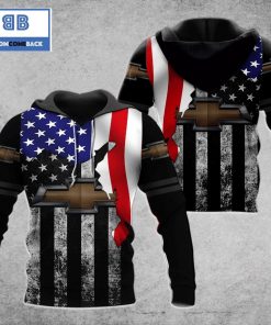 American Chevy America Flag 3D Hoodie