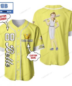 Beauty And The Beast Belle Custom Name And Number Baseball Jersey