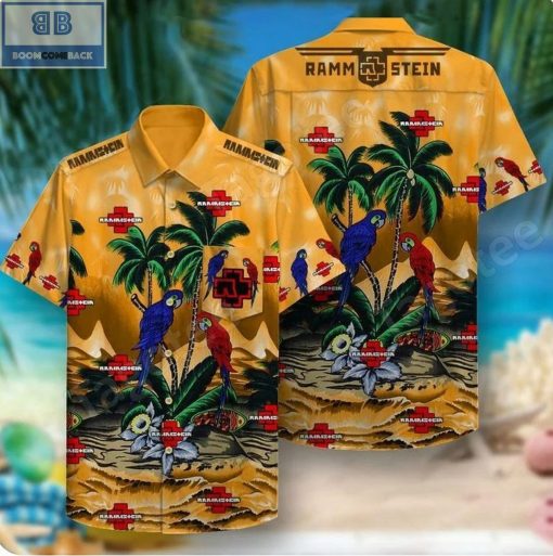 Bird Rammstein Band Hawaiian Shirt