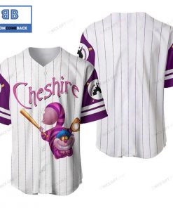 Cheshire Cat White Baseball Jersey