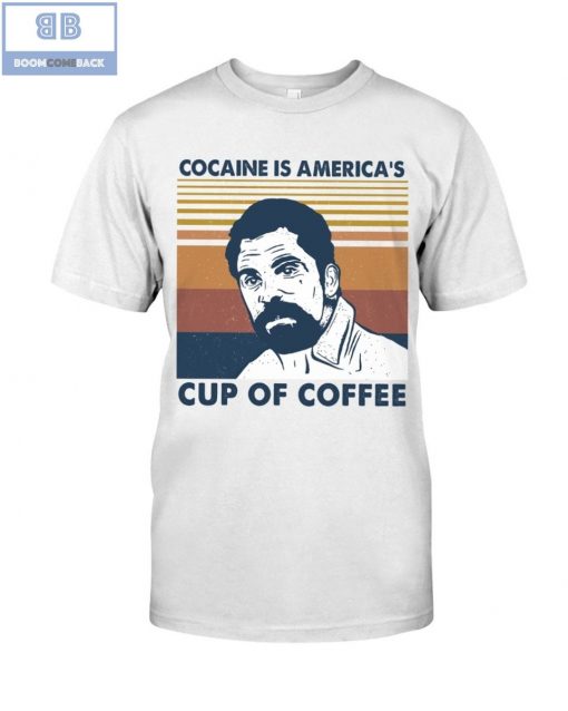 Cocaine Is America’s Cup Of Coffee Vintage Shirt