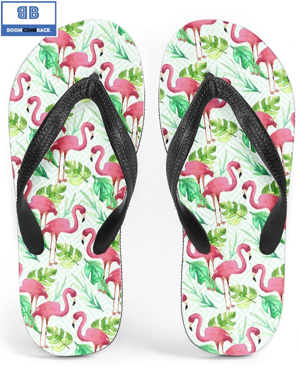 Flamingo Lovers Unisex Flip Flops