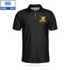 Golf Never Underestimate An Old Man With A Golf Club With White Skull Ripped Athletic Collared Men’s Polo Shirt