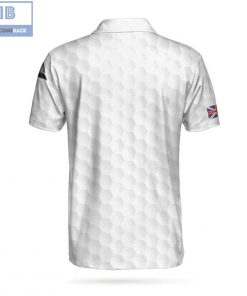 Golf Texture United Kingdom Athletic Collared Men's Polo Shirt
