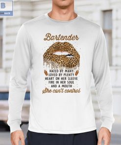 Leopard Lips Bartender Hated By Many Loved By Plenty Shirt