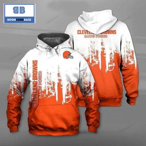 NFL Cleveland Browns 3D Hoodie