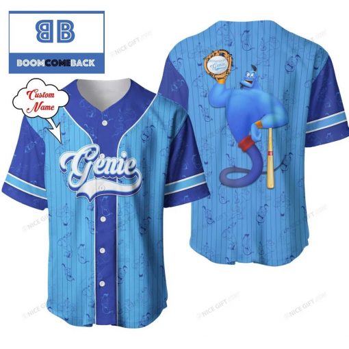 Personalized Aladdin Genie Baseball Jersey