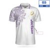 Personalized A Golf Player Athletic Collared Men’s Polo Shirt
