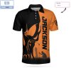 Personalized Golfing Camouflaged Horizontal Stripes Athletic Collared Men’s Polo Shirt
