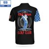 Personalized Red and White Golf Ball Athletic Collared Men’s Polo Shirt