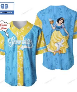 Personalized Snow White and the Seven Dwarfs Snow White Baseball Jersey