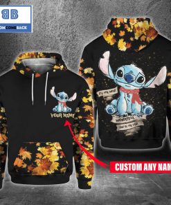 Personalized Stitch It's The Most Wonderful Time Of The Year 3D Hoodie