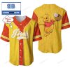 Personalized Winnie the Pooh White Baseball Jersey