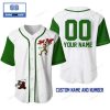 Chip ‘n Dale Custom Name And Number Brown Baseball Jersey