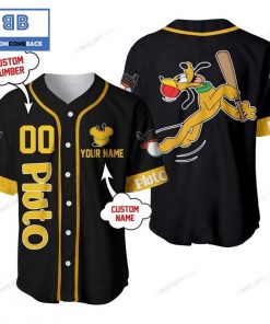Pluto Custom Name And Number Baseball Jersey