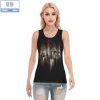 Rammstein Band Red And Black Women’s Skinny Sport Tank Top