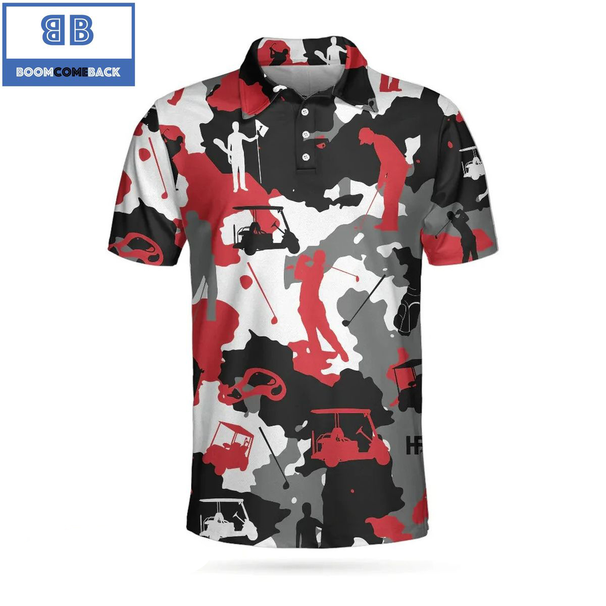 Red2BAnd2BWhite2BCamouflage2BGolf2BWith2BGolfer2BSilhouette2BAthletic2BCollared2BMens2BPolo2BShirt2B1 izZ83