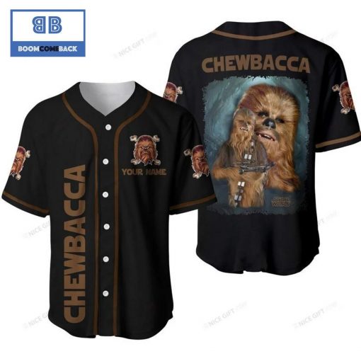 Star Wars Chewbacca 3D Baseball Jersey