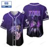Personalized Mickey Mouse Purple Baseball Jersey