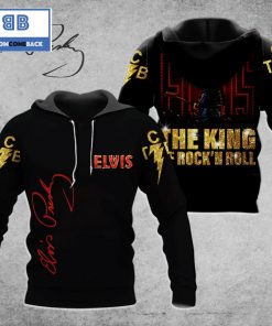 The King Rock n Roll Elvis Presley 3D Hoodie