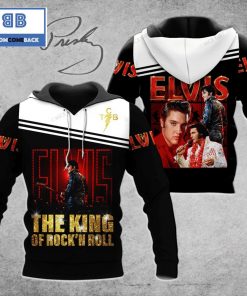 The King Rock n Roll Elvis Presley Year By Year 3D Hoodie