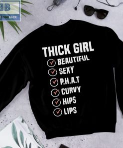 Thick Girl Beautiful Sexy Phat Curvy Hips Lips Shirt