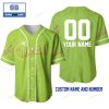 Toy Story Woody Custom Name And Number Baseball Jersey