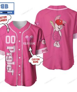 Winnie the Pooh Piglet Custom Name And Number Baseball Jersey