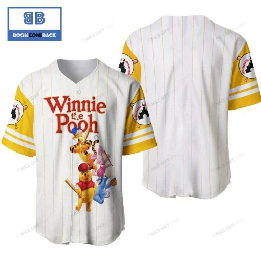 Winnie the Pooh Piglet Eeyore Tigger Baseball Jersey