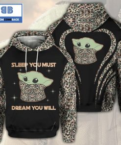 baby yoda sleep you must dream you will 3d hoodie 3 dUDVq